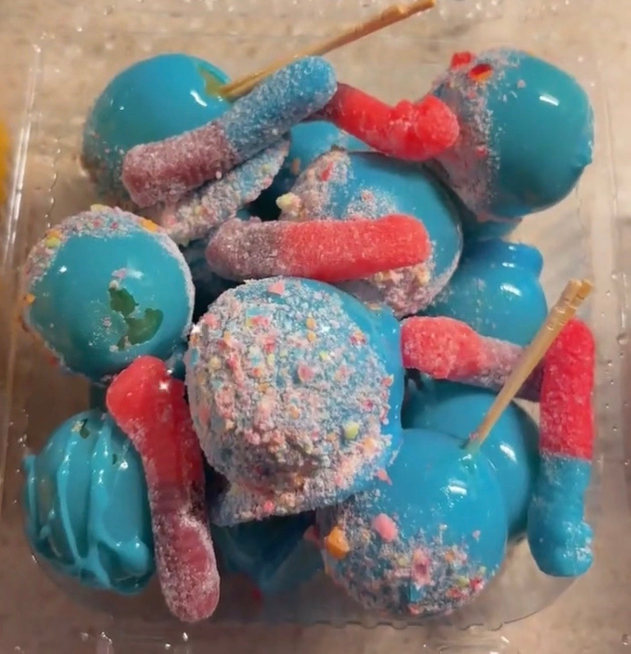 Blue Raspberry Candy Grapes (Large) Pickup only